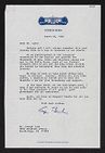 Letter to Joseph Lynn from President George Bush